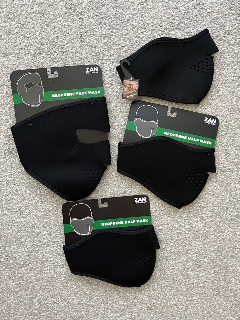 NWT 28 Total Items Neoprene Half Face Masks and Multi-Scarves Set-Unbranded - Picture 6 of 6